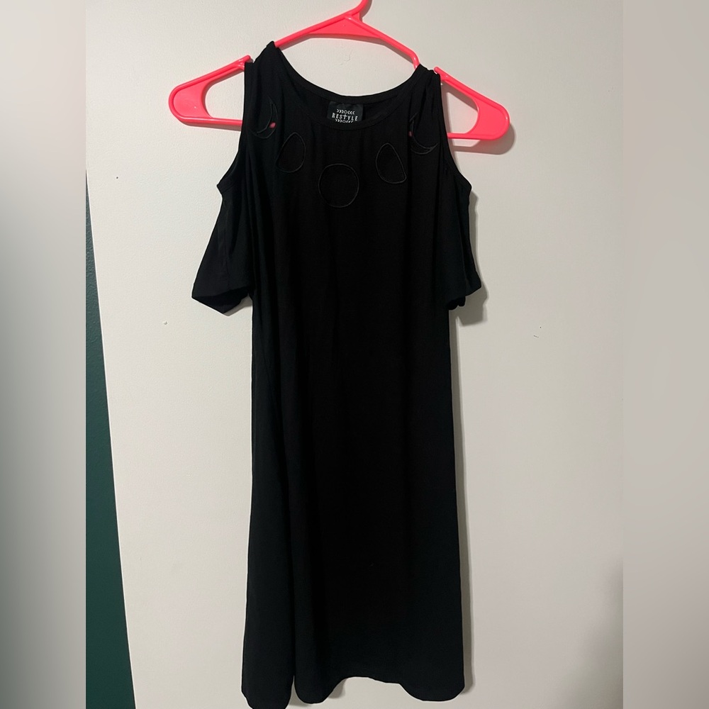 Hot topic moon phase cold shoulder dress